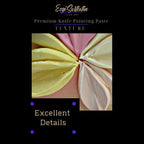 Premium Palette Knife Painting Paste|Texture Paste|Authentic Bright Colors|Ready to Use|Easy to Apply| 6oz (Off White)