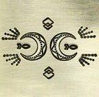 ImpressArt - Signature Geometric Mandala Metal Stamp Pack, Steel Punches for Metal Stamping (Pack of 5)