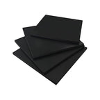 4 Pieces Anti Vibration Pads 1/4 in Thick X 6 in X 6 in, Neoprene Rubber Pads, Hard Rubber Block for Anti-Slip, Shock Absorption, Protection