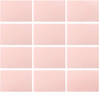 SGHUO 12pcs 4"x6" Pink Rubber Carving Blocks Linoleum Block Stamp Making Kit