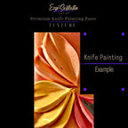 Premium Palette Knife Painting Paste|Texture Paste|Authentic Bright Colors|Ready to Use|Easy to Apply| 6oz (Off White)