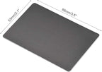 uxcell Blank Metal Card 88x53x1mm Anodized Aluminum Plate for DIY Laser Printing Engraving Black 5 Pcs
