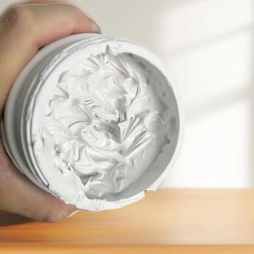 Acrylic Modeling Paste 3D Art Texture Paste 9.88oz/280ml, Ideal for Wood/T-Shirts/Glass/Stone, Sculpting Material Fast Drying Gesso Alternative DIY Crafts Projects (Acrylic Modeling Paste)