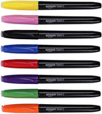 Amazon Basics Vibrant Fabric Markers, Assorted Colors, 8-Pack