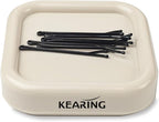 KEARING Strong Magnetic Pin Cushion Square - 8.5cm Powerful Magnet Pin Holder for Sewing - Lightweight Sewing Pin Cushion for Quilting Pins, Needles - Sewing Accessories Organizer