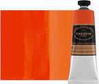 Charvin Extra Fine Professional Artist Acrylic Paint Colors, Nature Themed Hues, 60ml Cadmium Orange