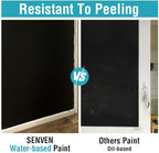 Chalkboard Paint Black Chalk Board Paint for Wood, Metal, Glass, Wall, Plaster Boards Sign, Frame Any Surface Black Matte Finish, Acrylic Non-Toxic, Quick-Dry - 250g, 9oz, Cover 35 sf