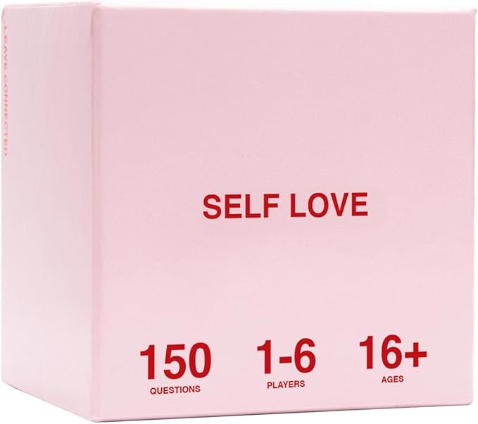 WE'RE NOT REALLY STRANGERS Self-Love Edition Card Game – A Reflection Game of Self-Discovery and Empowerment for Singles, Couples, Adults, & Teens - for Memorable Game Nights, Ages 15+, 1-6 Players