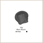 Artecho Mars Black Acrylic Paint (120ml / 4.05oz) Tubes, Art Craft Paints for Canvas Painting, Rock, Stone, Wood, Fabric, Art Supplies