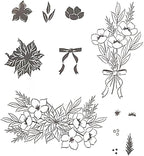 2025-2026 Stamps and Dies for Card Making, Stamps and Dies Set 2025 for Christmas and Halloween, Die Cut DIY Various Festivals Album Scrapbooking Birthdays Greeting Card (M4284)