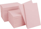 25 Pcs 4"x6" Rubber Linoleum Stamp Carving Blocks for Printmaking, Linocut Artists, Crafts - Light Pink by KUKLIPJIM
