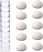 CYFUN DESIGN 10PCS Mini Ink Blending Tools Foam Replacement Foams and 10pcs Protective Plastic Covers for DIY Scrapbooking Paper Crafting Handmade Crafts Scrapbooking Supplies Crafting Projects