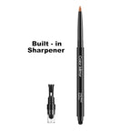 Smudge Proof Eyeliner, Waterproof Retractable Eye liner with Brush, Matte and Shimmer Eyeliner Pencil, Creamy Texture, Long lasting & Smooth(39 Rose Gold Shimmer)