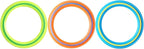 Flying Disc for Kids Adults 11 inch Flying Ring, 3 Pack Beach Backyard Sports Play Soft Discs，Best Sport Outdoor Tossing Toy Gift for 4+ Year Old Boys Girls Family 3PCS (Yellow，Orange & Turquoise)