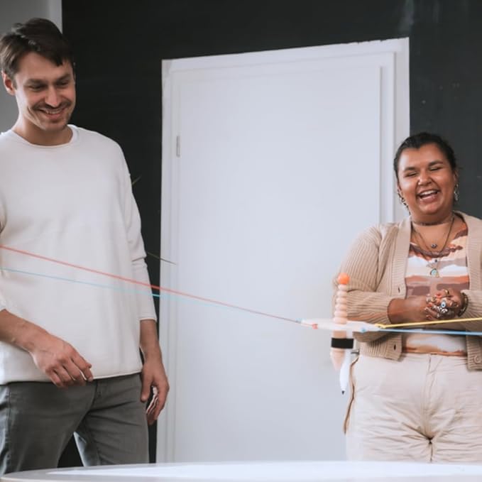 XXL String Puller Team Building Cooperation Game Learning Game Group Game String Puller Interaction String Game (up to 20 People)