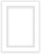 12x16 Mat for 8x12 Photo - Precut White on White Double Mat Picture Matboard for Frames Measuring 12 x 16 Inches - Bevel Cut Matte to Display Art Measuring 8 x 12 Inches - Acid Free ONE MAT