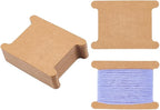 PH PandaHall 50pcs Ribbon Storage Ribbon Spools Organizer Embroidery Floss Bibbon for Thread Holder Empty Cardboard Yarn Bobbin for Cotton Thread Cross Stitch Craft DIY Sewing 3.5x2.5 Inch