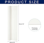 MECCANIXITY Foam Sheets Crafts 19x19 Inch 1mm EVA Craft Foam Paper Foam Sheets for Crafts Projects DIY Cosplay Modeling, White