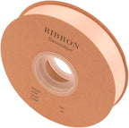 Double Side Satin Ribbon, Continuous 20 Yards,Use for Craft Bows Bouquet, Gift Wrapping, Wedding Decoration, Floral Arrangement (Nude, 4/5 inch)