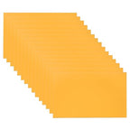 PATIKIL 5x8 Inch Anodized Aluminum Sheet Metal, 15Pcs Laser Plates Engraving Blanks 0.5MM Thin Rectangle for Crafting DIY House Laser Engraving, Yellow