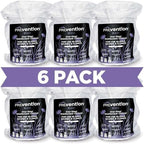 Prevention All Purpose Disinfecting Wipes – Cleaning Wipes Canister, Bulk Cleaner Towelettes for Salons, Spas, Clinics, Studios – Hospital Grade Surface Sanitizing – 160 Count per Refill Bag (6 Pack)