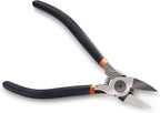 BOENFU 6 Inches Wire Cutters Heavy Duty Snips Flush Cut Side Cutters Pliers Metal Cutting Tool for Crafting, Floral, Artificial Flowers, Chicken Wire, Electrical, 1 Pack