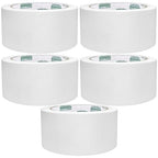 BookGuard 2 Inch Bookbinding Repair Cloth Tape, Book Repair, Canvas Bookbinding Tape, White, 15 Yards per Roll - Case of 5