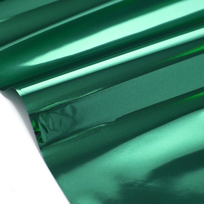 Anderson's Teal Shiny Metallic PVC Roll: 47" x 100' Flame-Resistant Event Decor for Weddings, Parties, Photo Booths, Gift Wrap, Table Covers, Backdrops, Crafts & Holiday Decorations