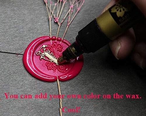 MNYR Vintage Tree of Life Tree Plant Wax Seal Sealing Stamp Embellishment Wedding Invitation Card Snail Mail Gift Wrapping Wine Package Great Christmas Gift Idea Wax Seal Stamp Set
