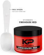 Epoxy Pigment Paste for Epoxy Resin, Tint/Pigment Paste with Spoon for Arts and Crafts, Jewelry, Resin Woodworking and More! (Firehouse Red)