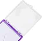 Kodrily 2Pcs Magnetic Needle Case Set, Magnetic Needle Holder with 4 Pins, 2.8x3 in Sewing Needle Case, Sewing Needle Holder, Needle Organizer for Cross Stitch Sewing Knitting