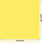 Lystaii 9pcs Lighting Gel Filter 11.8 x 11.8 Inches Gel Light Filter Color Correction Colored Overlays Transparent Color Filters Film Plastic Sheets for Film, Video, Photo, Stage Studio (Yellow)