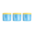 uxcell Pre-Taped Masking Film, 1.8ft x 82ft Plastic Paint Drop Cloth with Medium-Tack Painters Tape for Painting Spraying Protection Blue Film 3Pcs