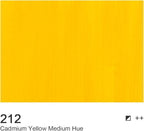 AUREUO Cadmium Yellow Medium Hue Acrylic Paint, 4 Fl Oz / 120ml Single Tube, Rich Pigment Art Craft Paints for Canvas, Rocks, Wood, Ceramic, Fabric