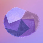 50 Sheets 6 x 6 Inches Natural Fiber Mulberry paper Sheets Square Origami Paper Arts Folding Craft, Decoration Paper, Square Folding Paper for DIY Crafts (Lavender Tone, 6x6 Inch)