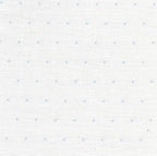 Precut Zweigart Cashel Mini Dots 28 Count White with Gray Mini Dots 3281/1129. Needlework Canvas, Cross Stitch Fabric, Embroidery Canvas 100% Linen