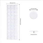 Adhesive Stick dots Two-Sided Sided Mounting Putty Stick Tack for Wall Hanging Crafts Balloons Festival Party Decorations,Clean Removable(0.59"*0.59"-250)
