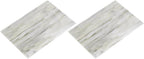MECCANIXITY 2 Pcs Stained Glass Sheet Mosaic Tile 7.9 Inch x 5.9 Inch Light Gray Stained Glass Sheets for Crafts DIY Art Project