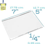 Gel Press Monoprinting Print Plate - 5” X 7” Gel Plate - Printmaking Supplies - Reusable Gel Printing Plate for Press Art for Card Making, Scrapbooking, Journaling, Arts and Crafts, Home Decor