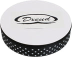 Polka Dot Grosgrain Ribbon 25 Yard Each Roll 100% Polyester (5/8", Black)