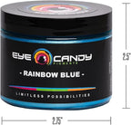 Eye Candy Mica Powder Pigment “Rainbow Blue” (50g) Multipurpose DIY Arts and Crafts Additive | Woodworking, Epoxy, Resin,Natural Bath Bombs, Paint, Soap, Nail Polish, Lip Balm