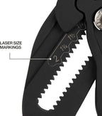 Klein Tools D53110 Compact Plier Wrench, High Leverage Multi-Use Adjustable Plier Wrench with Smooth Jaws, 10-Inch