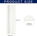 MECCANIXITY Foam Sheets Crafts 19x19 Inch 2mm EVA Craft Foam Paper Foam Sheets for Crafts Projects DIY Cosplay Modeling, White
