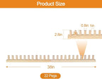 Chunky Blankets Loom Knitting Looms Long Installation Free and Adjustable Foldable Portable Extra Loom Large 38,48,60, 72,84,96 Inch (38inch)