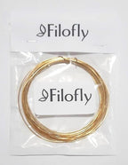 20 Gauge, Jeweler's Brass Wire, Red Brass, Round Dead Soft CDA #230 Alloy Jewelry Grade - 25FT by Filofly
