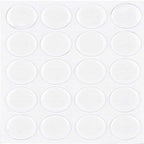 1 Inch Epoxy Stickers Craft Bottle Caps Stickers for Hair Bows Pendants Scrapbooks 100 PCS 200PCS (Clear1, Quantity:100)