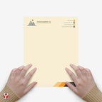 8.5 x 11" Cream Color Paper Smooth, for School, Office & Home Supplies, Holiday Crafting, Arts & Crafts | Acid & Lignin Free | Regular 20lb Paper - 100 Sheets