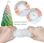 4PCS Christmas Tree Silicone Molds Kit - Resin & Wax Candle Soap Molds