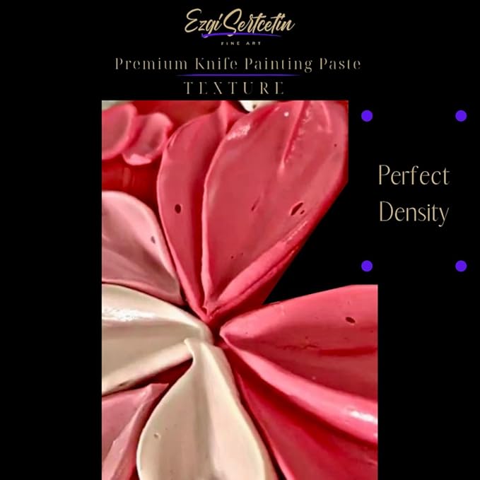 Premium Palette Knife Painting Paste|Texture Paste|Authentic Bright Colors|Ready to Use|Easy to Apply| 6oz (24K Gold)