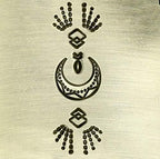 ImpressArt - Signature Geometric Mandala Metal Stamp Pack, Steel Punches for Metal Stamping (Pack of 5)
